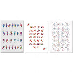 L'image montre une série d'illustrations colorées représentant l'alphabet en langue des signes, avec des mains expressives formant des gestes signifiants.