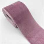 ruban velours polyester classique bleu jaune rose vert rouge noir blanc decoration mariage emballage