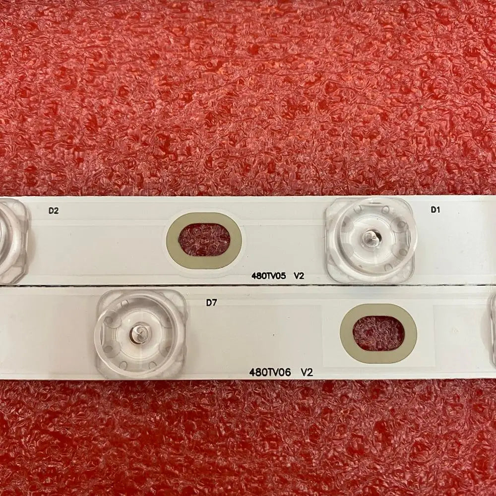 bandes led blanc rondelles noires industrielle connecteurs marquages dimensionnels