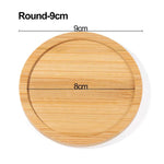 plateau bambou minimaliste plateaux carrés ronds rectangles succulentes cache plante moderne