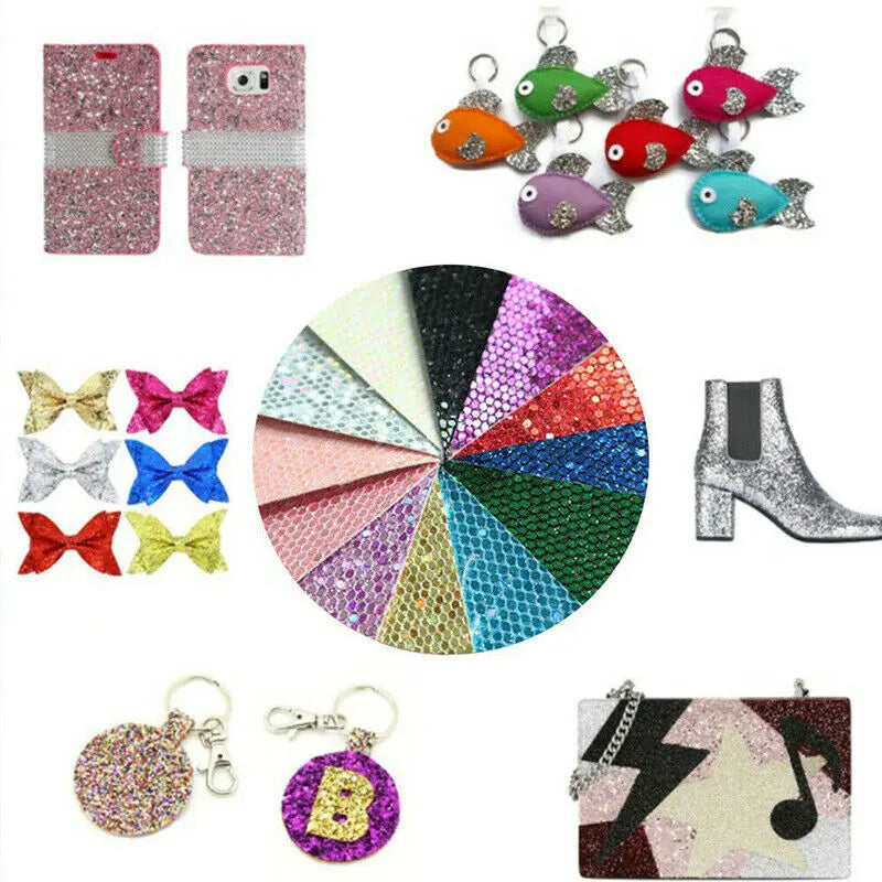 tissu pailleté violet argent doré moderne adhésif 20cm 120cm élégant brillance paillettes opacité bricolage