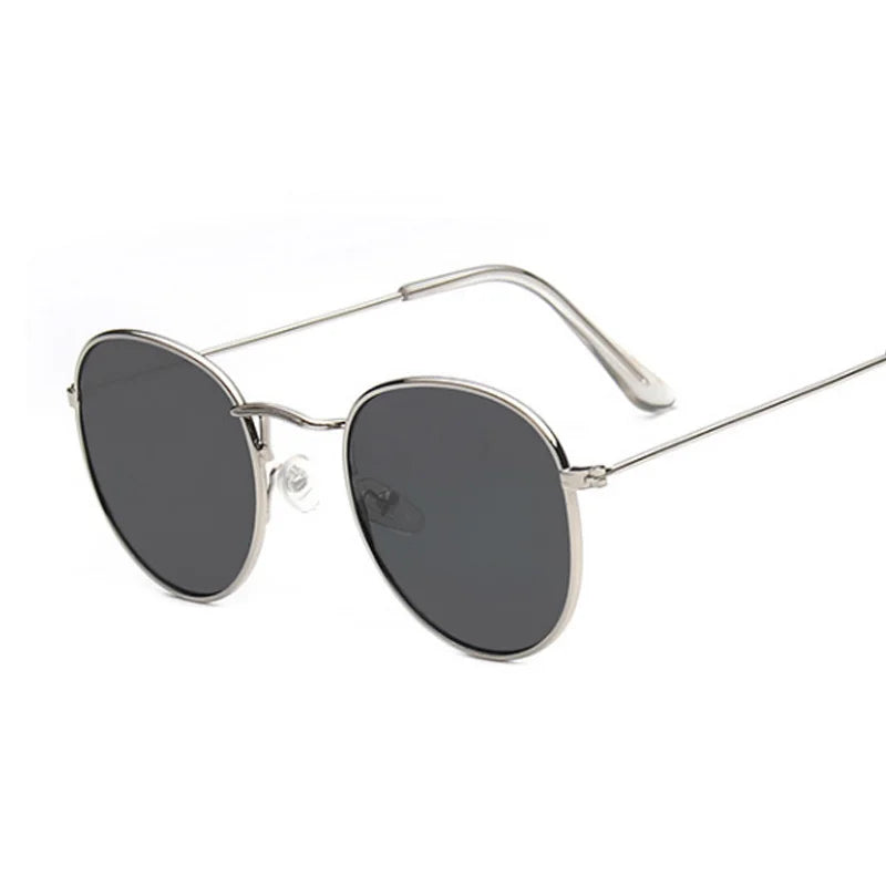 Lunettes de soleil miroir homme style rétro