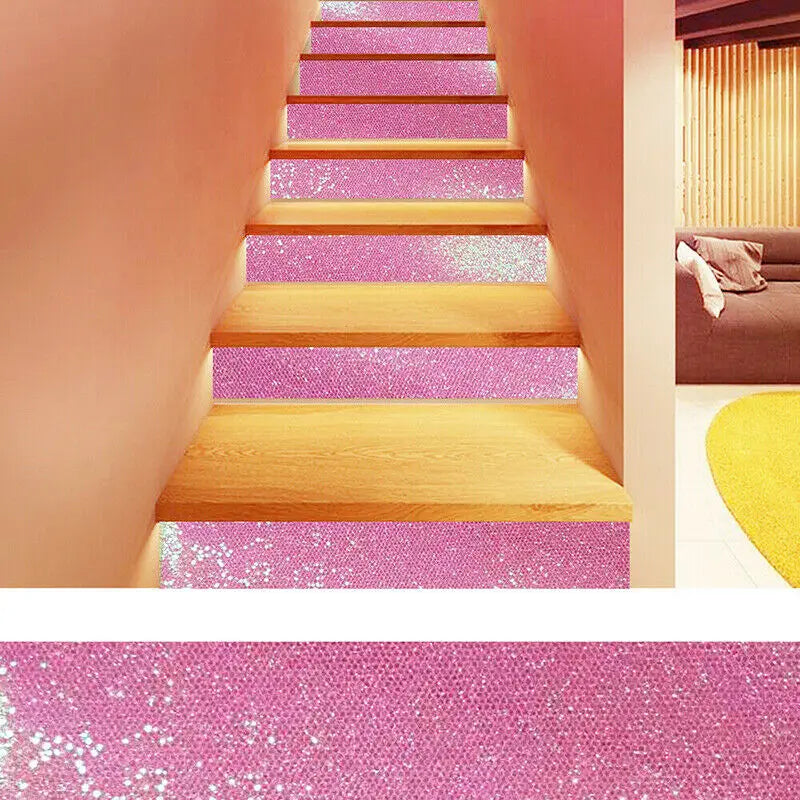 tissu pailleté violet argent doré moderne adhésif 20cm 120cm élégant brillance paillettes opacité bricolage