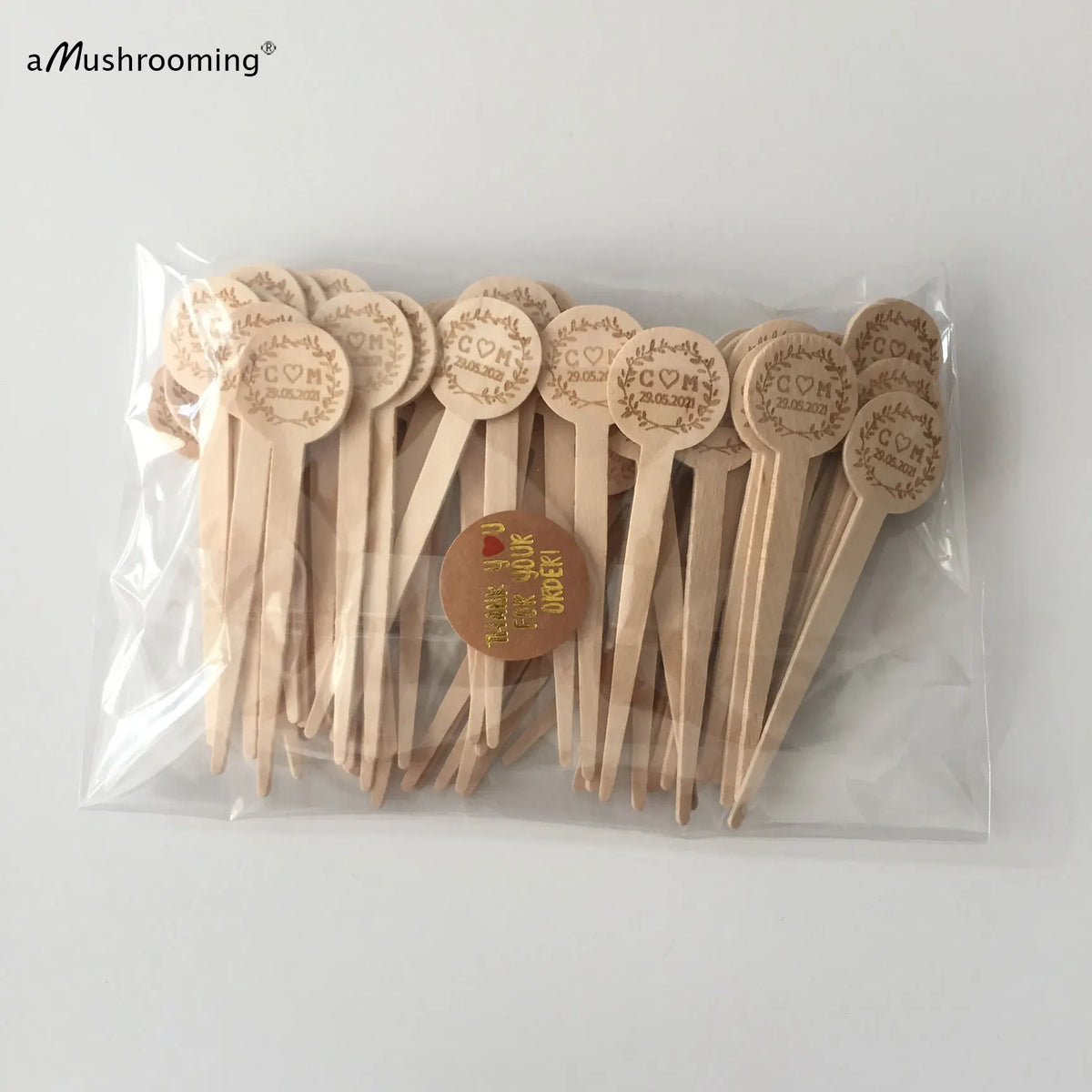 pics gâteau bois gravure fleur initiales date mariage rustic champetre cupcake pâtisserie 100 pièces