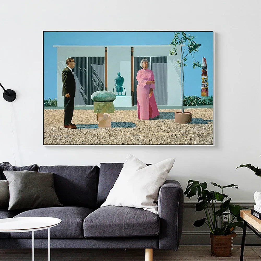 Détail de l'impression sur toile de qualité supérieure