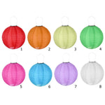 décoration extérieure boules colorées rayées moderne cordons mariage anniversaire noël fêtes