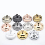 support suspension moderne anneau blanc noir cuivre doré argenté rond lisse