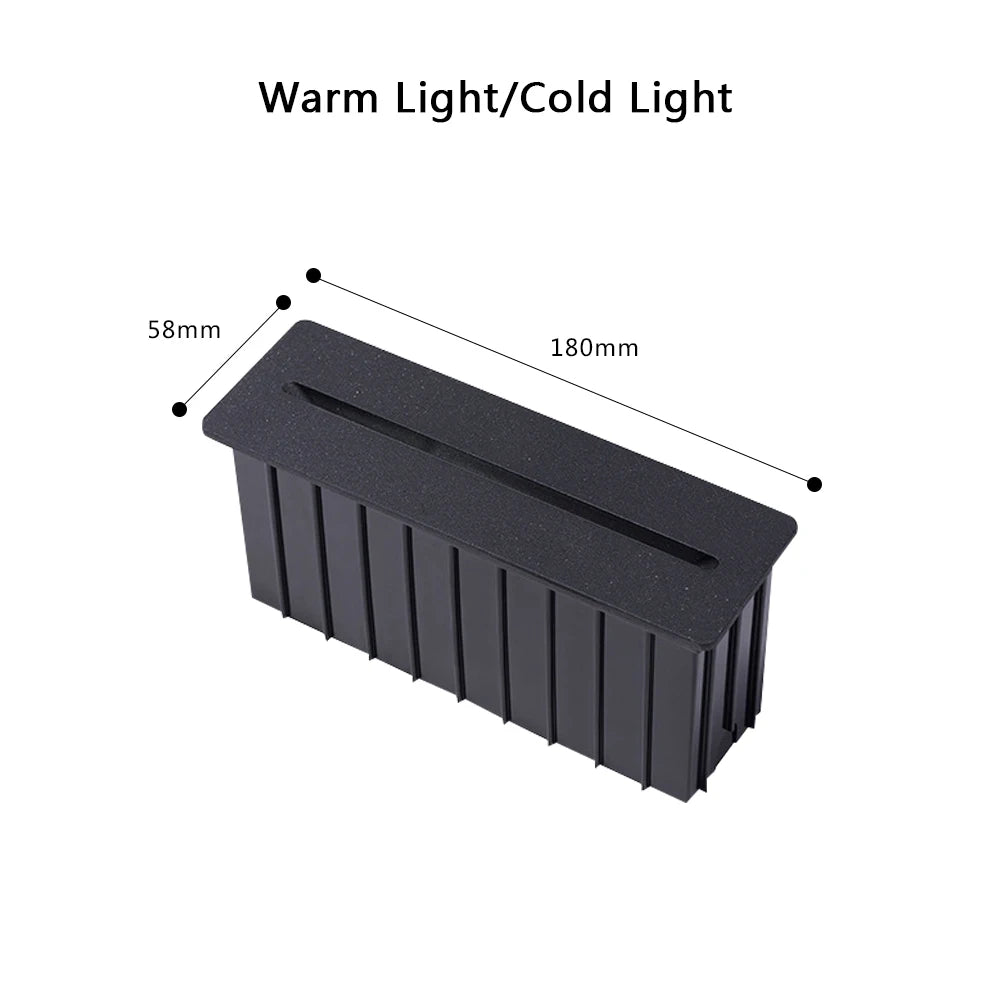 lampe sol extérieure moderne led étanche noir mat 70cm 140cm