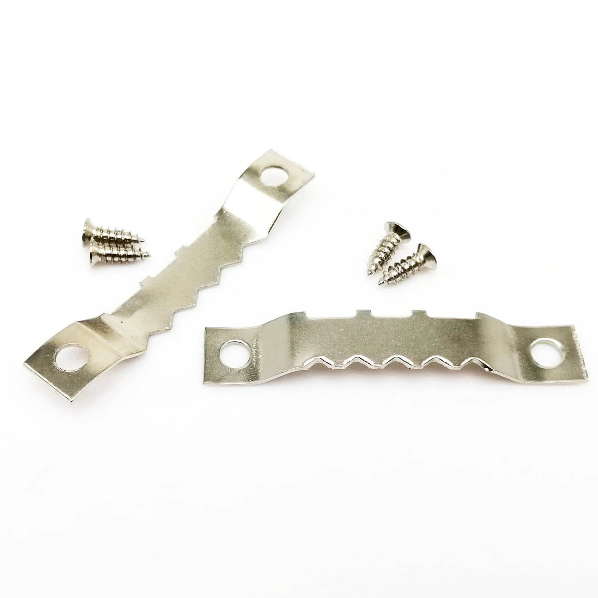 crochets métalliques clips vis or argent noir zinc modernes utilitaires 8x45mm