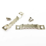 crochets métalliques clips vis or argent noir zinc modernes utilitaires 8x45mm