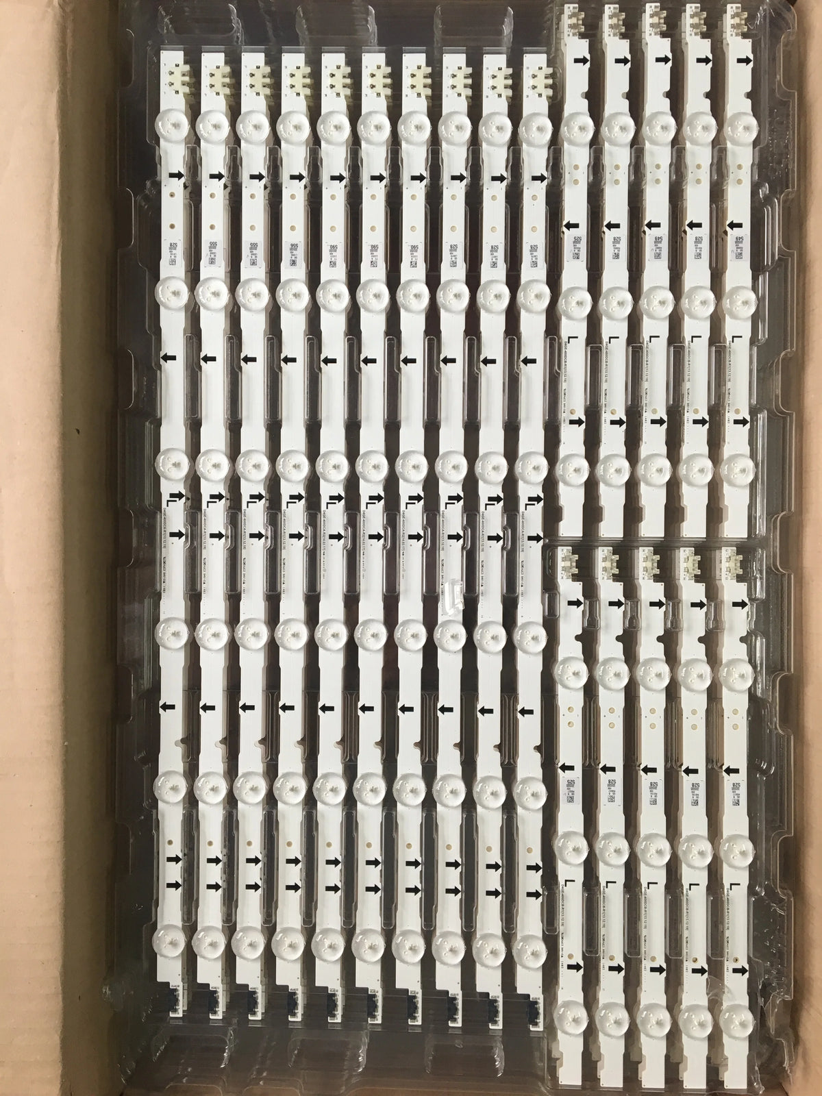 bande lumineuse led blanc moderne 10 pièces 3w 60cm 40leds abs opaquéintérieur