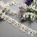 ruban dentelle nœuds mariage patchwork décoration costumes classique coton polyester 4.5cm couleurs transparente élégant