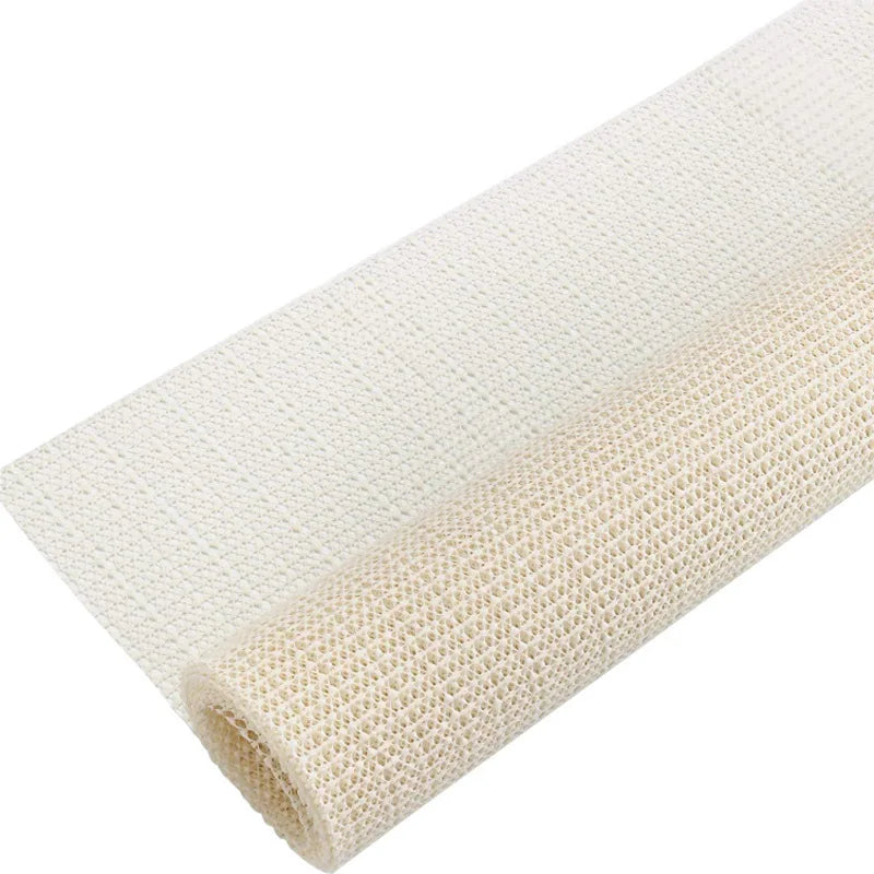tapis anti dérapant maille fine moderne facile nettoyer beige clair salle bain respectueux environnement