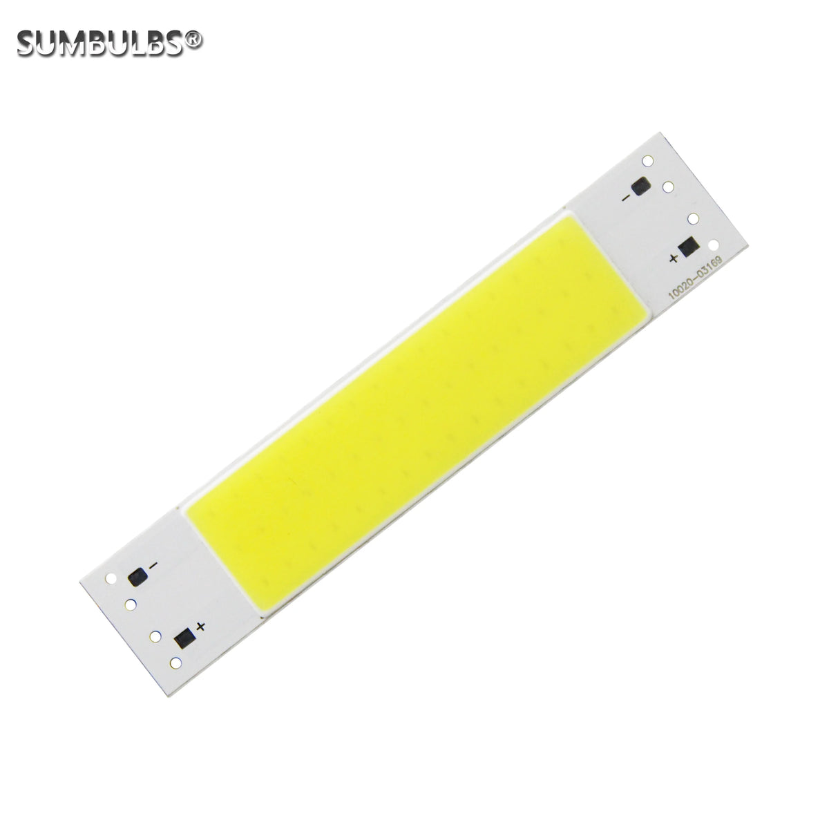 plaque led blanc jaune moderne 10cm 2cm haute luminosité 5w dc9v