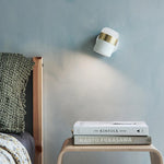lampe murale moderne or blanc rotation chambre salon interrupteur led simple minimaliste