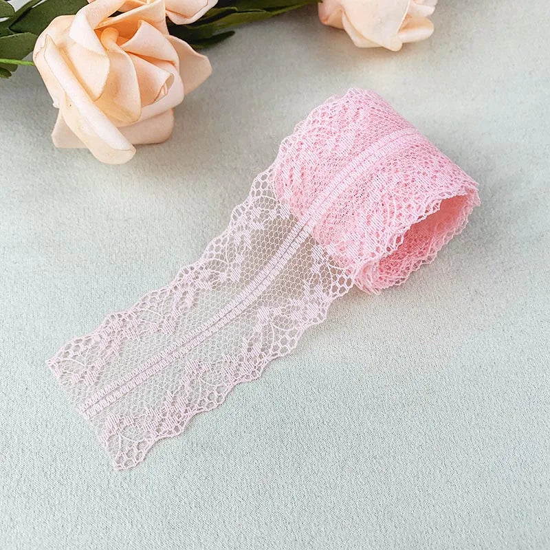 ruban dentelle filet brodé élégant décoration mariage couture tissu décoratif bordure artisanat