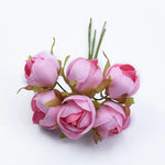 bouquet fleurs artificielles rouge rose blanche bleue violettes intérieur décoration romantique classique mariage anniversaire