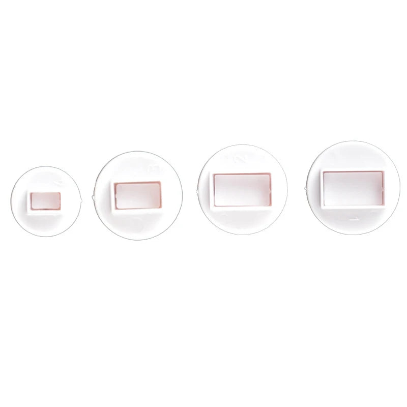 embouts gâteau coeurs fleurs étoiles formes géométriques blanc rouge violet rose jaune