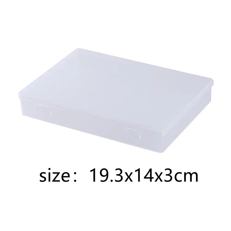 boîte rangement transparente pvc organiser stocker divers objets petits accessoires