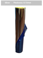 film protecteur adhésif decoratif rayures geometriques moderne 50cm bleu blanc jaune vert isolation thermique