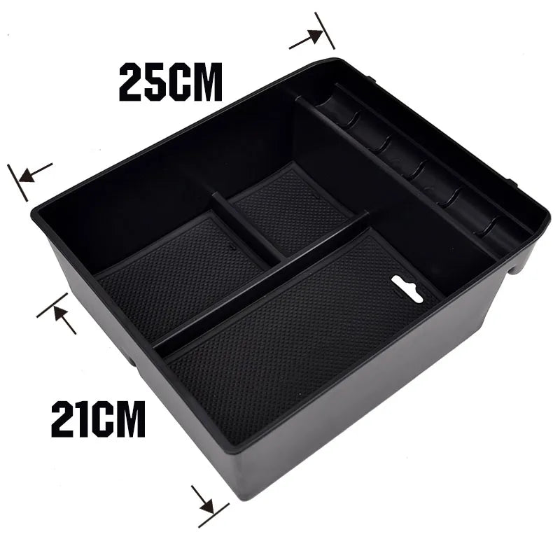 organisateur boîte gants voiture insert noir texturé surface lisse utile minimaliste