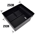 organisateur boîte gants voiture insert noir texturé surface lisse utile minimaliste