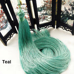 pompon soie 50cm 20couleurs choix artisanat couture décoration mariage DIY