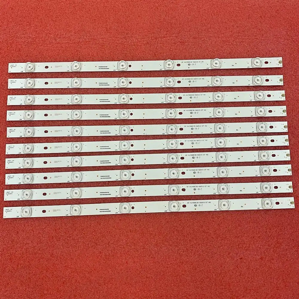 bande led blanche smd clips moderne salon 10pcs 20pcs 50pcs