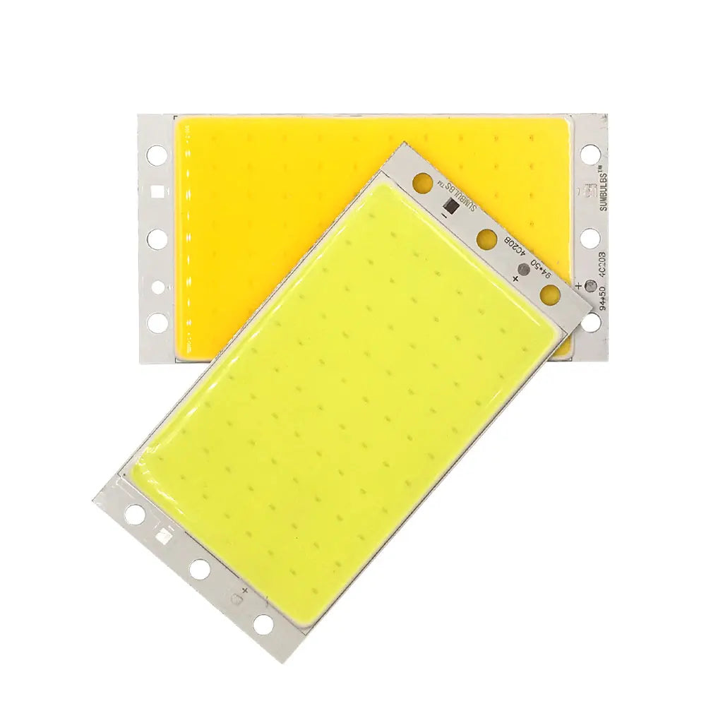 panneau led 12v 15w 1500lm blanc jaune moderne télécommande lumière travail