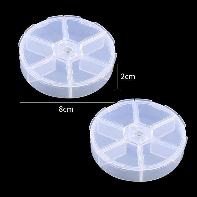 boîtes rangement bijoux transparentes modernes 24 compartiments clips pratiques écologiques