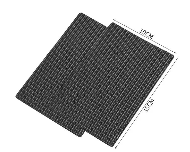 protecteurs meubles adhésifs mousse eva noir tissu petits points pratique utilitaire 12pcs rond 30pcs