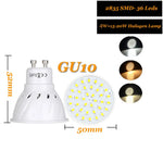 Ampoule LED GU10 5W 8W 12V 24V 110V 220V Blanc Moderne Grille Opacité Eclairage