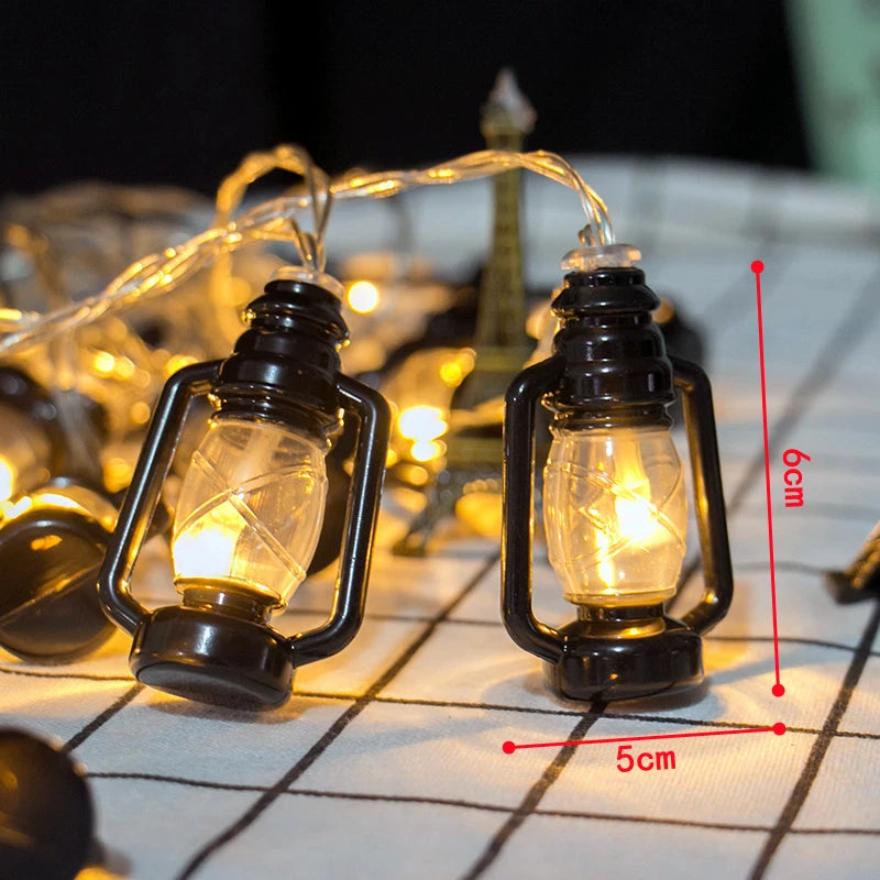 guirlande lumineuse vintage noël halloween 3m 20leds warmwhite batteries usb