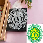 découpe métallique scrapbooking artisanale motifs floraux animaux art nouveau outil bricolage