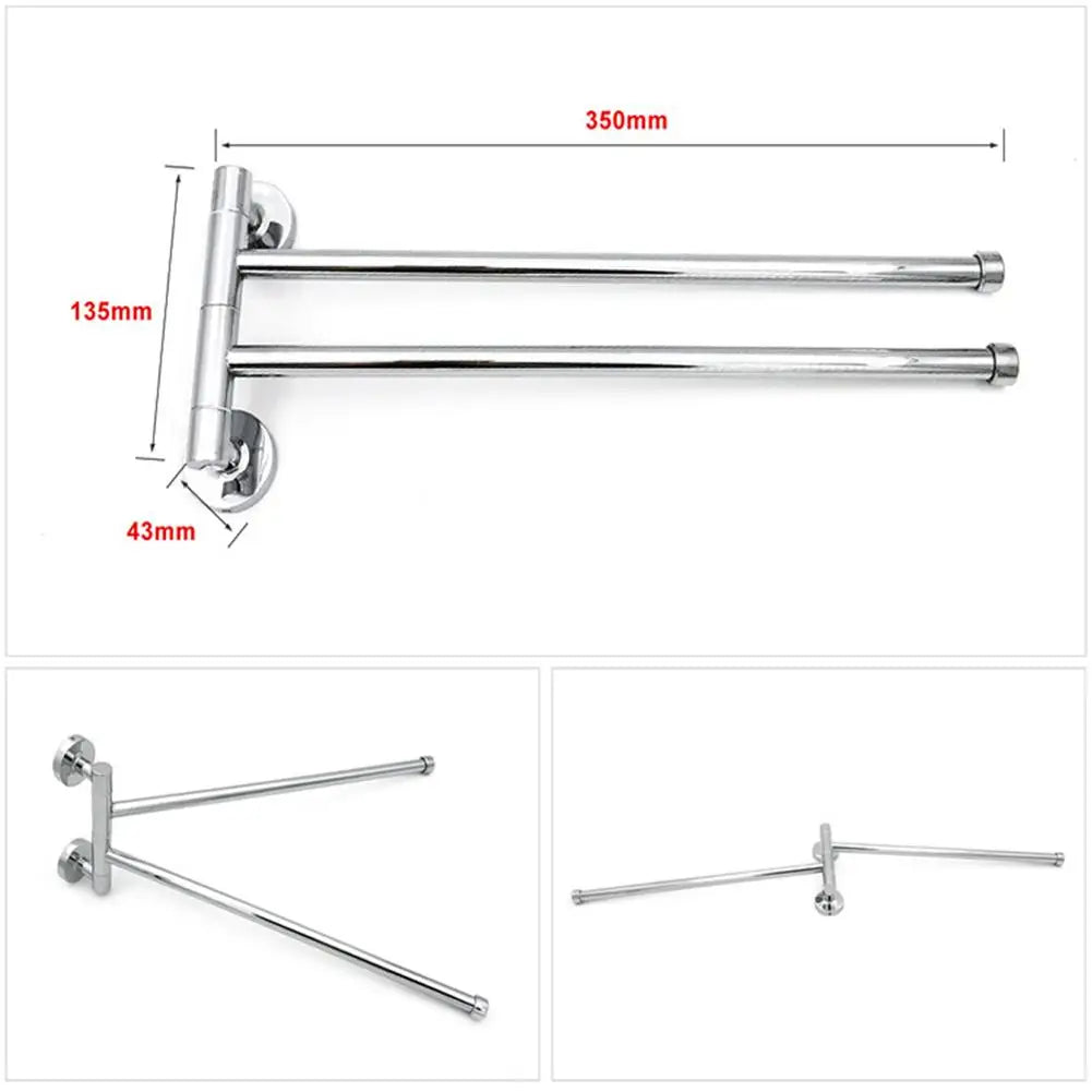 porte serviettes mural acier inoxydable chrome moderne autonome serviettes finition lisse