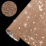papier décoratif pailleté brillant adhésif or rose argent moderne élégant bricolage décoration vêtement