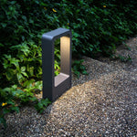 lampe solaire moderne noir ip65 aluminium câble électrique led étancheextérieur autonomeplantage sol