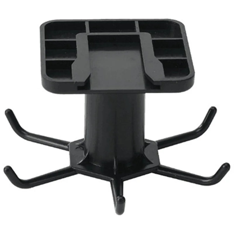 porte couteaux moderne adhésif noir organiser cuisine multifonctionnel porte serviettes porte clés