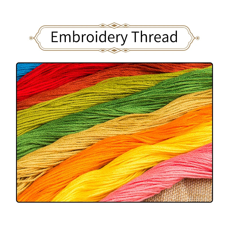 kits broderie point croix chats steampunk multicolore jaune rouge vert orange rose coton toile