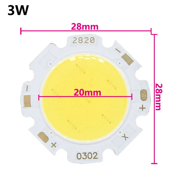 ampoule led 10w 7w 5w 3w 300ma blanc naturel chaleureux 2828mm moderne