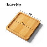 plateau bambou minimaliste plateaux carrés ronds rectangles succulentes cache plante moderne