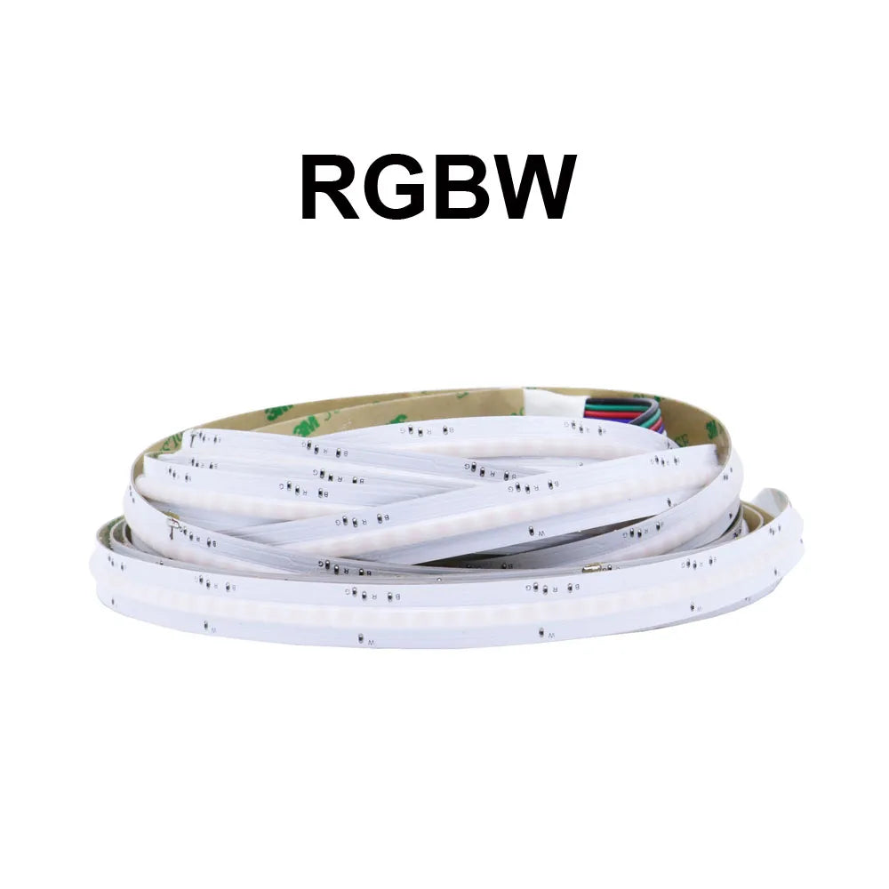ruban led rgbw cct adhésif 840led/m 2700k 6500k moderne blanc bleu rouge vert