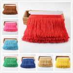 franges dentelles couleurs marron rose bleu vert bleu marine rouge blanc rayures horizontales moderne
