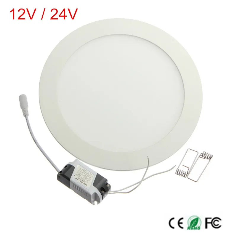 plaque led moderne blanc 12v 24v 3w 4w 6w 9w 12w 15w 25w ac
