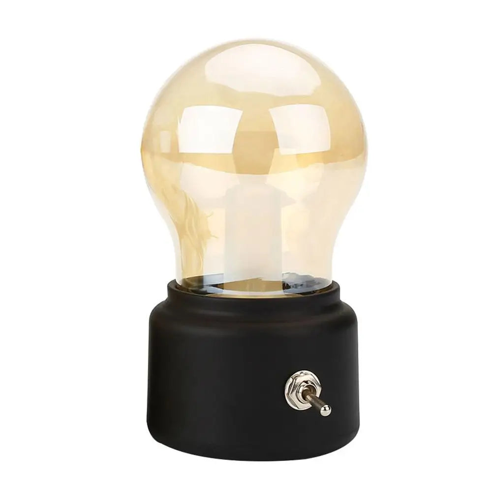 lampe led dorée transparente moderne veilleuse rechargeable urgence chambre bébé fixations vis