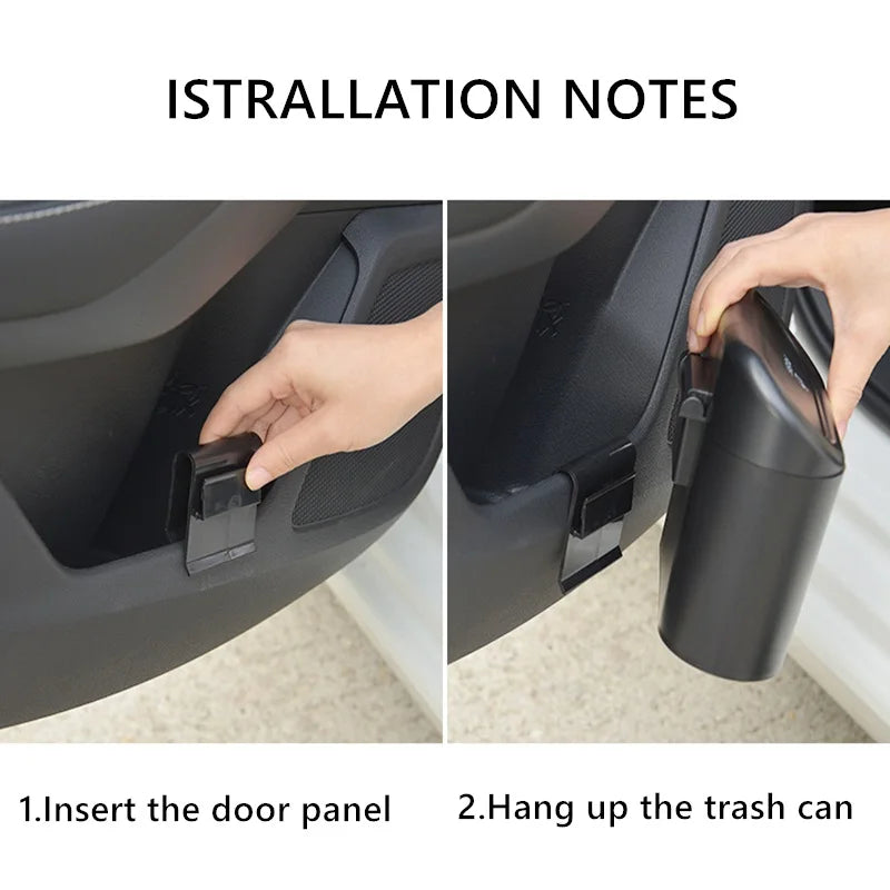 Accessoire auto pratique pour déchets