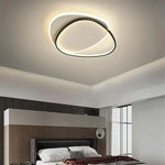 plafonnier moderne led blanc noir doré contemporain opacité haute qualité facile