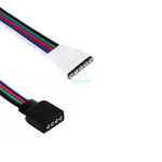 connecteurs led ruban noir blanc rouge vert bleu 8mm 10mm broches adhésifs modernes