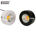 Spot LED moderne noir blanc 5W 7W 4000K 3000K câble vis fixationflux249 2000