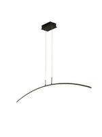 suspension lumineuse pendentif led blanc noir moderne télécommande app cool white warm white